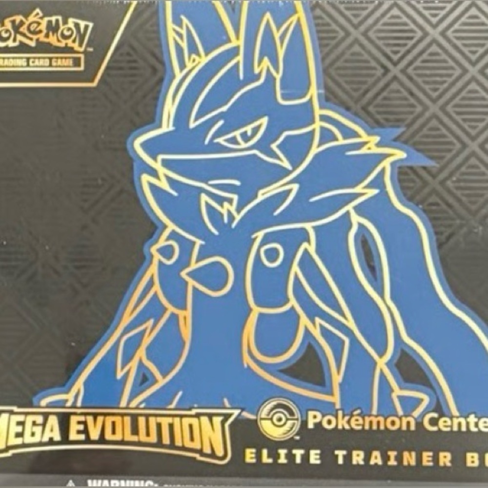 Pokémon TCG Mega Evolution Lucario Pokemon Center Elite Trainer Box ETB